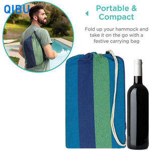 Võng nhà máy bán buôn ngoài trời sử dụng Polyester và chất liệu <span class=keywords><strong>cotton</strong></span> nhiệm vụ nặng nề treo Võng ngoài trời - Product Image 2