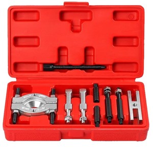 Small Bearing Puller 9-Piece Set 45 Steel <b>Quick</b> Release Industrial Gearbox Bearing Extractor <b>Clamping</b> Tool - Product Image 1