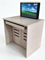 Bureau d'ordinateur multifonctionnel en métal pour l'école, la salle de classe, le bureau, la chambre, l'hôtel, la salle de conférence avec un design moderne