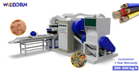 Mesin Granulator Kawat Tembaga Industri Walldorn C600 Heavy-Duty 300-500kg/jam untuk Daur Ulang Kabel
