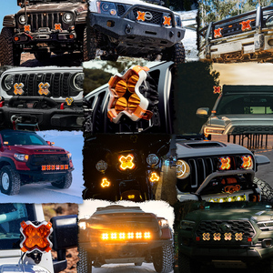 Novsight Halo chiếu <span class=keywords><strong>LED</strong></span> lái xe tại chỗ phụ trợ ánh sáng Offroad 4x4 Cube <span class=keywords><strong>LED</strong></span> off road đèn sương mù 12V 24V <span class=keywords><strong>LED</strong></span> vỏ ánh sáng - Product Image 5