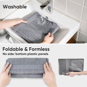 4 Pack <strong>Large</strong> Capacity Moistureproof <strong>Storage</strong> <strong>Bag</strong> Heavy Duty <strong>Extra</strong> Moving <strong>Bag</strong> Tote Clothes Organizer for Quilt Clothing - Product Image 4