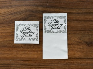 Etiquetas Tejidas de Alta Calidad para Ropa, Etiqueta Tejida Personalizada para Prendas, Etiquetas Tejidas de Algodón Ecológicas para Marcas Sostenibles - Product Image 2