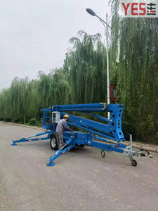 10 विशाल बूम स्पाइडर लिफ्ट लिफ्ट ट्रेलर चेरी पिकर पेड़ ट्रिमिंग लिफ्ट - Product Image 3