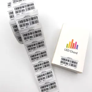 Adhesive Sticker Printed Custom Bar Code Labels Barcode Label