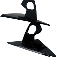 Support triangulaire et plaque de recul pour rétroviseur droit de la Série 4 G22, neuf, extensible, noir