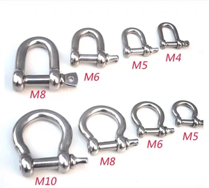 An Toàn Chất Lượng Cao Bolt Shackles <span class=keywords><strong>G210</strong></span> Nhúng Nóng Mạ Kẽm Nâng Marine Vít Pin Bow Còng - Product Image 6