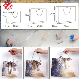 Sacs en papier de luxe Baoren pour cadeaux et emballages, sacs en papier en gros avec votre propre logo pour les vêtements et les petites entreprises - Product Image 6