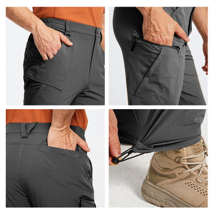 Men <strong>Pants</strong> Trousers High Quality Brand Workout Fashion Original Supplier Wholesale Polyester Nylon Fabric Woven Rugged - Product Image 4