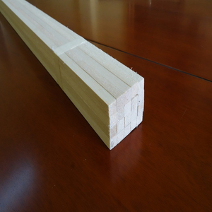 Bán Sỉ Bộ Mô Hình Gỗ Balsa Thanh Vuông Mô Hình Hàng Không Vật Liệu Đa Đặc Điểm Kỹ Thuật Thanh Gỗ Balsa - Product Image 3