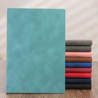 Impression de logo personnalisé Agenda A5 Carnets de notes Couverture souple en cuir PU Carnet d'école pour étudiants Carnets Moleskine