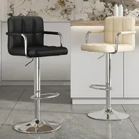 Vente en gros d'usine de tabourets de bar et ensembles de chaises de restaurant tabourets de bar pivotants en cuir PU de cuisine chaise de bar