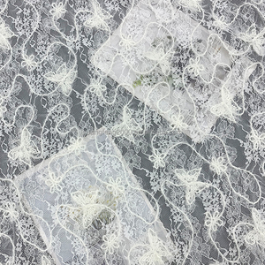 Sang Trọng Sexy 2025 Mới Nhất Đám Cưới Đảng Vải Lưới Vải Tuyn 3D Hoa Đính Cườm Thanh Lịch Sequin Ren Vải - Product Image 4