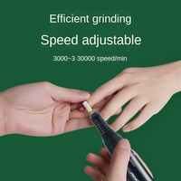 Ponceuse à ongles électrique mini JD8M, outil professionnel de manucure en plastique avec moteur brossé haute vitesse