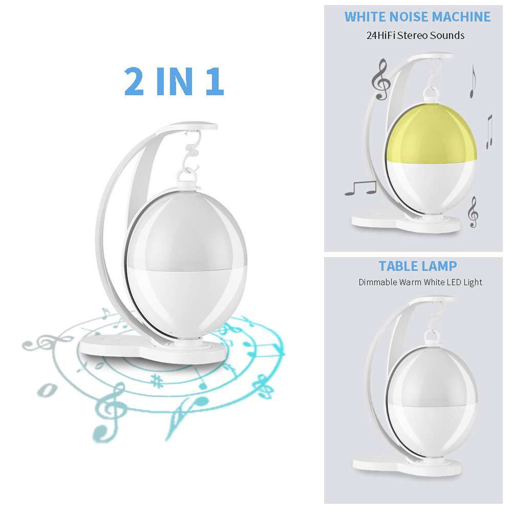 12 no looping sounds therapy system sleep aid white noise machine