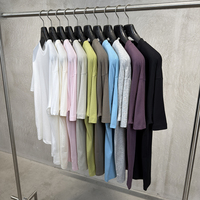 T-shirt Homme Printemps-Été Coupe Ample Séchage Rapide, Design Couleur Unie Décontracté, Respirant et Anti-humidité, Vente en Gros Usine