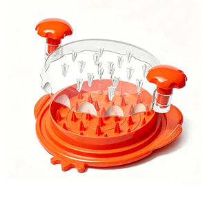 Utensilio de Cocina <span class=keywords><strong>Manual</strong></span> para Moler Carne de Pollo, de Plástico Ecológico, Antiadherente, Lavable a Mano, con Logotipo Personalizado OEM/ODM, Bajo MOQ - Product Image 6