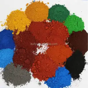 Inorganic Pigment Powder Iron Oxide Red/Black/Yellow/Blue/Green/Orange/Brown for Pigment for Concrete and Cement