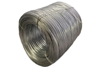Alambre de Acero Galvanizado por Inmersión en Caliente, Alambre de Hierro Suave Recocido para Atar, Material en Rollo - Product Image 1