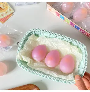 Cheap Wholesale Tiktok Pop Funny Decompression Toy Color-changing Egg Pinch Relaxation To Relieve Stress Simulation Egg Toy