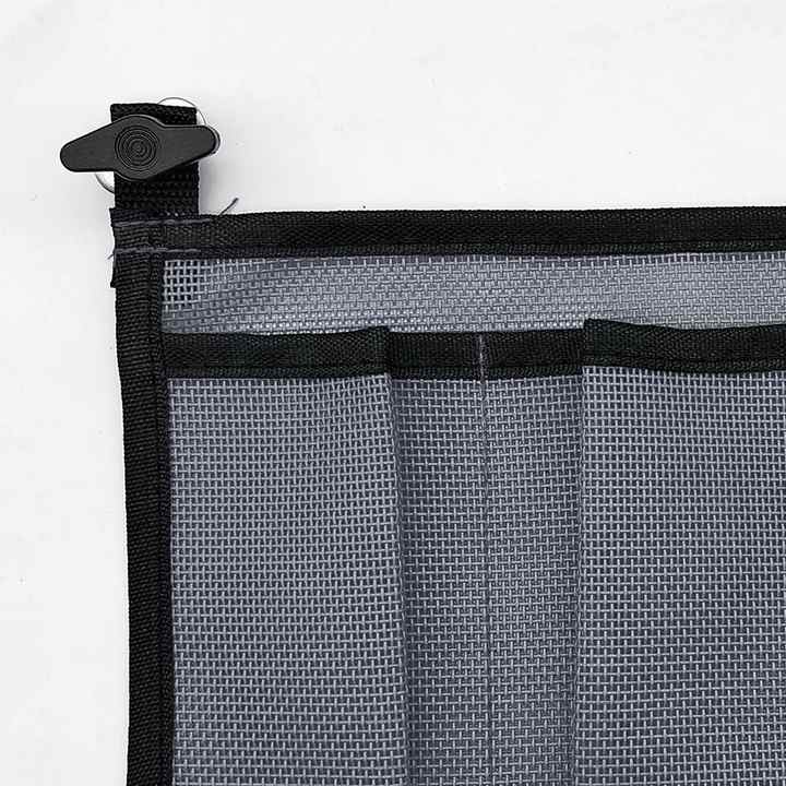Gray Kayak Canoe Storage Bag Container Pouch with Tackle Box Holder Marine Supplies