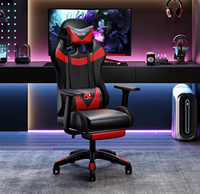 Silla de Oficina de Cuero para Juegos e Internet Café, Pedidos al por Mayor, Duradera, Logotipo Personalizado, Certificación BIFMA, OEM, ODM