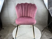 Accueil Hôtel Dine Restaurant Chaise de cuisine Mobilier de salle à manger Nordic Sedie Da Pranzo Design Chaise de salle à manger en velours rembourré