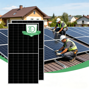 Panneaux solaires monocristallins photovoltaïques flexibles Bluesun à conversion d'énergie rapide, haute efficacité 24,6 %, 600, 640, 660 W - Product Image 2