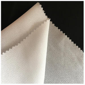 Meilleure vente 80gsm tissu de fusion élastique fusible sergé tissage tissé interlignage 80 costumes de veste d'interlignage sur mesure tissés - Product Image 5