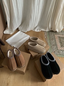 รองเท้าบูทหุ้มข้อแฟชั่นฤดูหนาวแบบลำลอง ทำจากหนังขนสัตว์ ออกแบบโดยดีไซเนอร์ของแบรนด์ รุ่นใหม่ทันสมัย - Product Image 5