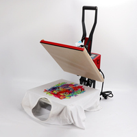 Presse à transfert thermique manuelle à haute pression 38*38cm (15*15 pouces) pour sublimation, nouvelle pour l'habillement, garantie 1 an