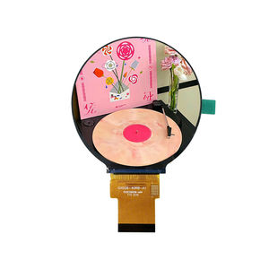 شاشة LCD مستديرة مربعة بوصة ، شاشة عرض لوحة الدقة 3spi + 18RGB واجهة TFT وحدات LCD - Product Image 4
