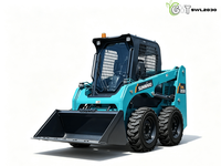 Gebrauchter SUNWARD SWL2830 Kompaktlader CE EPA EURO 5 Diesel Kompakter Bau-Radlader mit Mehrfachanbaugeräten und Motorlager