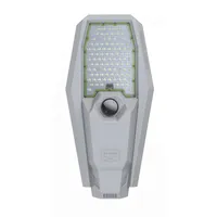 Lampadaire solaire LED tout-en-un 400W IP65 étanche en alliage d'aluminium CE ROHS Garantie 2 ans Route Jardin Communauté Parking