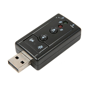 Adaptateur audio USB 7.1 avec micro et entrée jack audio pour ordinateur portable et ordinateur de bureau - Product Image 4