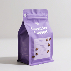 Con dấu nhiệt 100g Vật liệu lá tái sử dụng giá cả phải chăng nhựa túi đáy phẳng với van và t-dây <span class=keywords><strong>k</strong></span>éo - Product Image 3