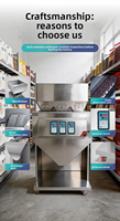 Mehrkopf-Vibrations-Halbautomatische Abfüll- und Wiegemaschine Multifunktionale Verpackungs- und Versiegelungsmaschine für Plastiktüten/Beutel