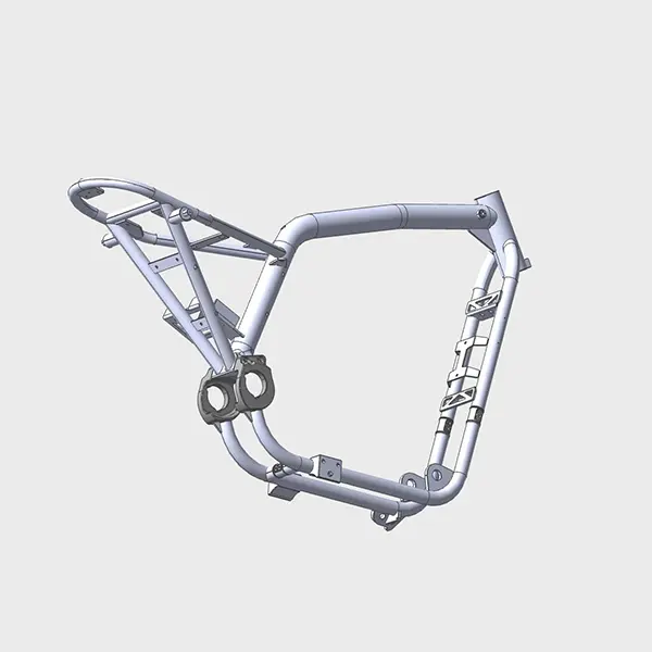 [Customized] Straddle Motorcycle Processing OEM Custom Made Steel Metal Body Frame