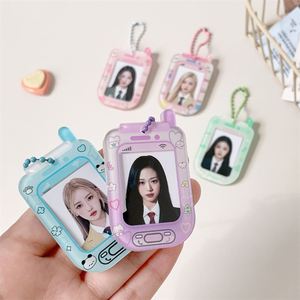 <b>Custom</b> Photo Keychains for Students, Fashion Acrylic ID Keyring with Letterpress Printing, PVC <b>Keychain</b> for Business Gift - Product Image 1
