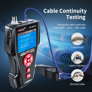 Multifunctionele kabeltester netwerkkabelanalysator NF-8601W met PoE-checker - Product Image 6