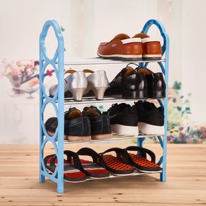 2024 producto de gran oferta 4 capas <span class=keywords><strong>multiusos</strong></span> multicapa simple <span class=keywords><strong>Zapatero</strong></span> para el hogar estante de la puerta del dormitorio que ahorra espacio - Product Image 3