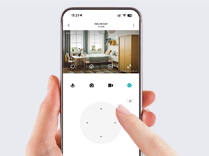 Imilab กล้องวงจรปิด C22 3K มองเห็นกลางคืนกล้อง IP 360 ° แพน115 ° เอียงได้ระบบ WiFi Ai Humanoid DETECTION - Product Image 5