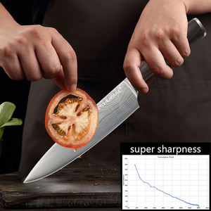 KITCHENCARE 2025 Trending Professional Messer Wood Chef <span class=keywords><strong>Knife</strong></span> Cuchillo de cocina muy afilado 1 Juego para todo tipo de carne - Product Image 2