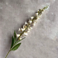 YOPIN-1458 Seide Glockenblume Campanula große künstliche Blume Maiglöckchen