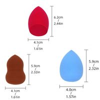 Éponge de maquillage personnalisée avec emballage pour cosmétiques et beauté