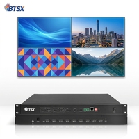 9 Channel Video Wall Controller Picture Overlay Cross Screen Zoom Hot Swap Profile Save for Game Hall Large Screen System