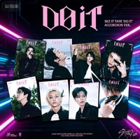 Stray Kids SKZ IT TAPE DO IT Version Accordéon K-pop Photobook Emballage Pliable STAY Officiel JYP Entertainment Sortie 2024