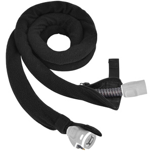 Funda Protectora de Tubo CPAP de Forro Polar Suave y Portátil con Cremallera Completa para Máquina de Respiración - Product Image 1