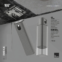 Kit de nettoyage portable 3-en-1 mini microfibre avec solution anti-poussière en PVC pour le nettoyage des écrans de téléphones mobiles et d'ordinateurs