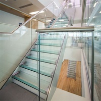 D'intérieur fixé au mur led lumière escaliers avec droite escalier garde-corps en fer forgé